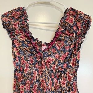 Cienna Designs Silk Boho Maxi Dress